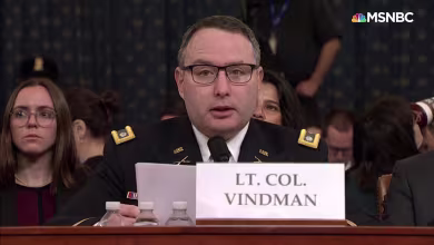 Vindman: Dad, you made the right choice to leave the Soviet Union. I will be fine for telling the truth.