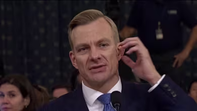 Holmes imitates Sondland on Trump phone call, explains how he overheard conversation