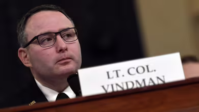 Vindman receives applause after explaining why he spoke out: 'This is America...right matters'