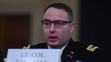 Vindman: 'I knew I had to report' Trump's call with Ukraine