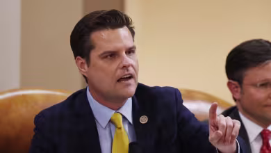Gaetz confronts Karlan for past campaign donations and appearances