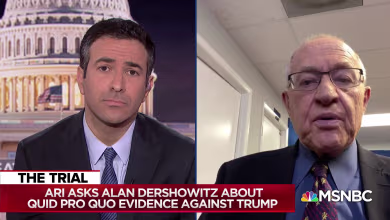 Watch: New Trump lawyer Dershowitz reveals plan for Trump trial defense on live TV