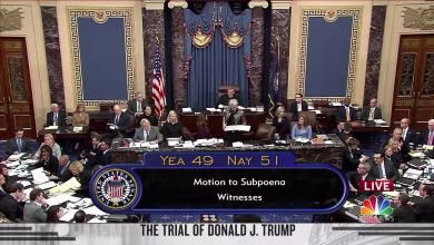 Senate vote to call witnesses for impeachment trial fails