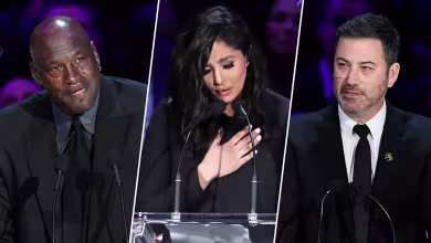 Watch emotional moments from Kobe Bryant's memorial service