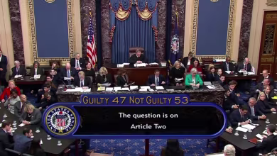 Senators find Trump 'not guilty' of obstruction of Congress impeachment article