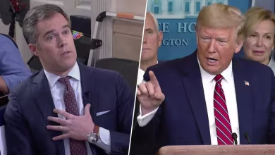 'You're a terrible reporter': Trump berates NBC's Peter Alexander over coronavirus question
