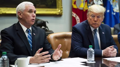 Trump, Pence meet with insurance executives, agree to waive copays, extend treatment