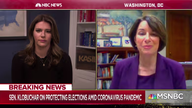 Klobuchar: 'We must go forward with this election'