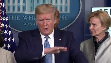 Trump estimates coronavirus timeline until ‘July, August, something like that’