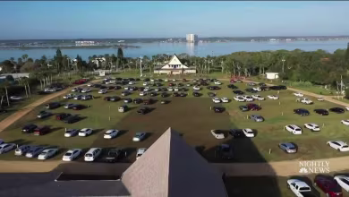 Americans come together through faith while far apart