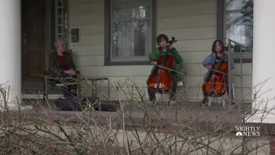 Ohio children display remarkable act of kindness for self-isolated elderly neighbor