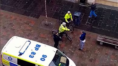 ‘You’re killing people!’: Scottish police yell at man with COVID-19 walking the streets
