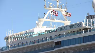 Coronavirus-stricken cruise ship to dock in California on Monday