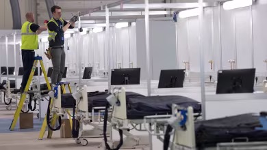 New hospital in east London will provide treatment for up to thousands of COVID-19 patients.