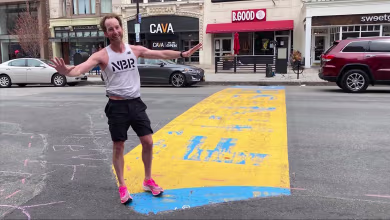 Lone runner completes half Boston marathon, postponed due to coronavirus