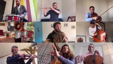 Orchestra performs 'Bolero' despite being separated by coronavirus precautions
