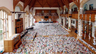 British vet fundraiser Captain Tom gets birthday cards by the truckload