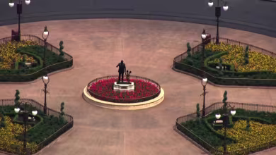 Aerial video shows eerie, empty scenes at Disney World, Universal amid lockdown