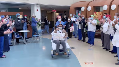 WATCH: 16-year-old coronavirus patient gets emotional send-off from hospital