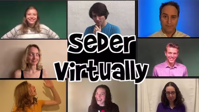 Jewish families gather virtually for Passover amid coronavirus pandemic