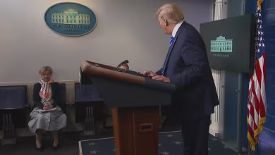 Watch: Dr. Birx reacts as Trump suggests ‘injection’ of disinfectant to beat coronavirus