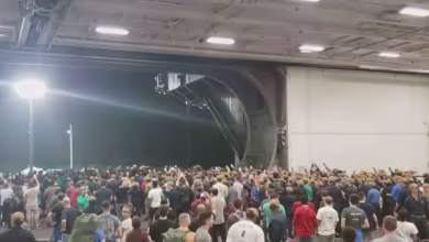 Sailors give send off to Navy captain who raised coronavirus alarm