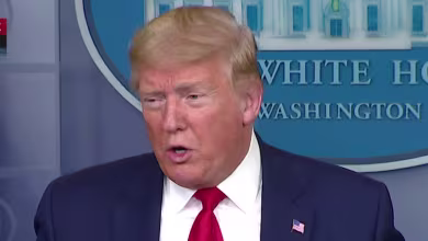 ‘The shelves were empty’: Trump blames Obama administration for lack of medical supplies