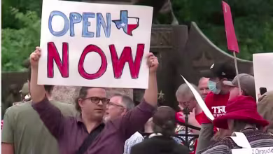 More protests to reopen U.S. as governors call for increased coronavirus testing