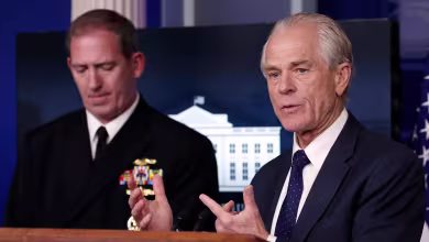 Watch coronavirus task force members discuss wrangling medical supply chains