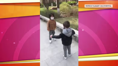 Watch these little boys in China reunite after 2 months of separation