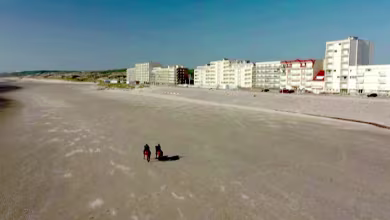 Eerily empty French beaches will remain closed even after lockdown eases