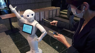 Robots installed at hotels used to treat coronavirus patients