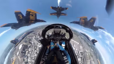 Blue Angels flyover honors COVID-19 frontline workers of New Orleans