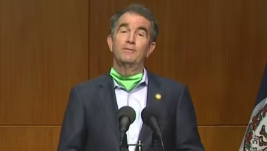 Virginia governor makes masks mandatory inside public places