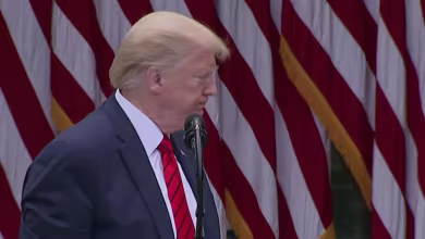 ‘Don’t ask me, ask China’: Trump abruptly ends briefing when asked about China hostility