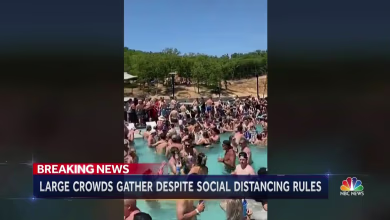 Large crowds gather for Memorial Day Weekend despite coronavirus restrictions