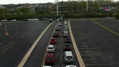 Food bank lines grow across the U.S. as unemployment soars