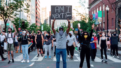 Watch: Demonstrators across the country protest over death of George Floyd