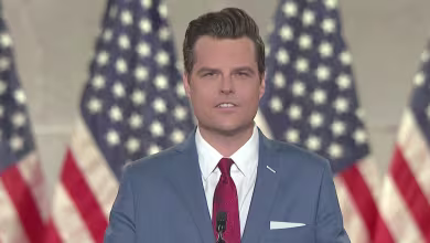 Watch Matt Gaetz's full speech at the 2020 RNC