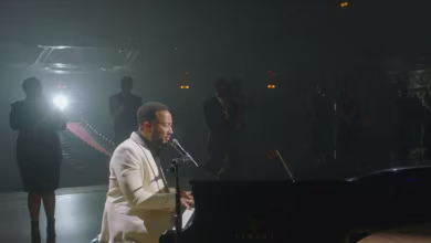 Watch John Legend perform 'Never Break' at the 2020 DNC