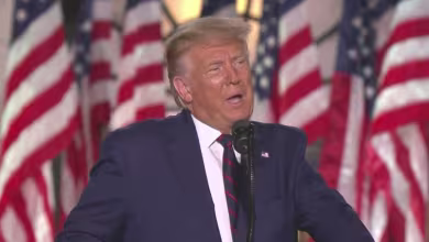 Trump mocks Biden saying he gave blue-collar workers 'hugs and even kisses'