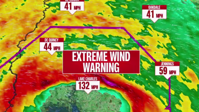Louisiana sees 132 mph wind gusts as Hurricane Laura makes landfall