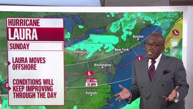 Tornadoes, tropical force winds expected as Hurricane Laura moves after landfall