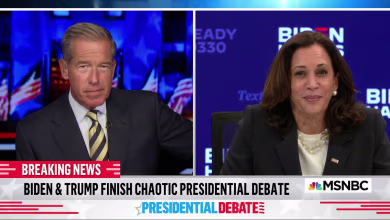 Kamala Harris hits Trump for not condemning white supremacists