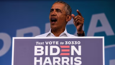 Obama slams Trump's behavior, says Biden will be 'normal president'