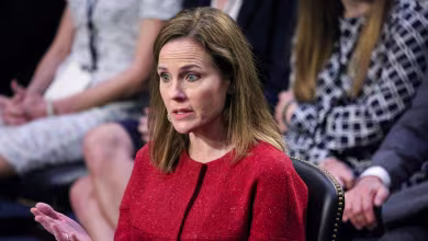 Barrett faces questions from senators on second day of hearing