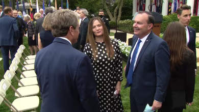 Look back: Lawmakers socialize without masks days before Trump Covid diagnosis