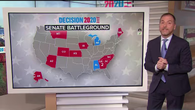 2020 Senate map shows GOP seats in red states threatened