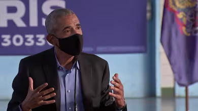 'It makes things better': Obama encourages voting while campaigning for Biden