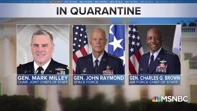 Joint Chiefs of Staff go into quarantine after potential covid exposure